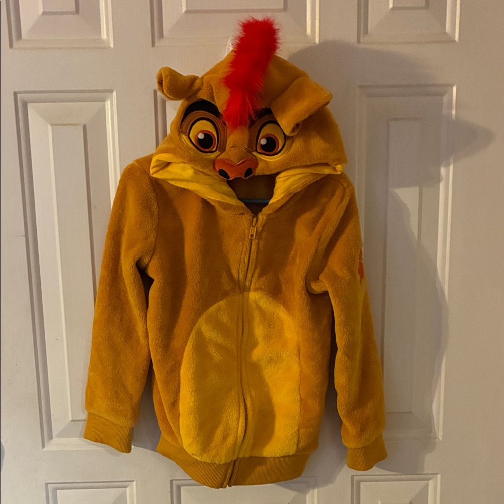 Kids Lion Guard Costume Hoodie - Yellow